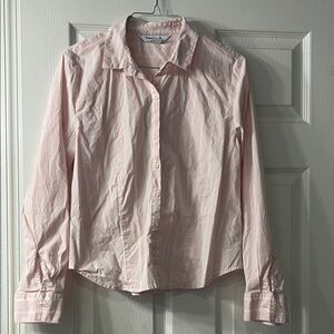 Old Navy Light Pink Striped Shirt